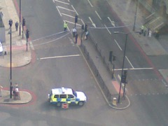 Policeman Shot and Injured