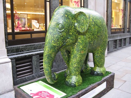 Elephant à Londres Elephant à Londres