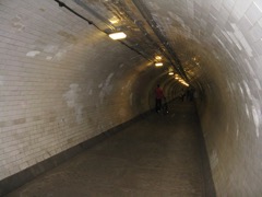 Intérieur du tunnel